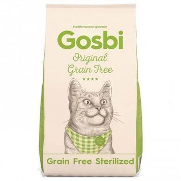 Сухой корм для кошек Gosbi Grain Free Sterilized 4.5кг 2 кг 62793 фото