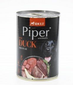 Кон-ва DN Piper Dog (60%) 400гр з качкою та грушею 306610-Кон-ва DN Piper Dog (60%) 400гр з качкою та грушею 80019 фото