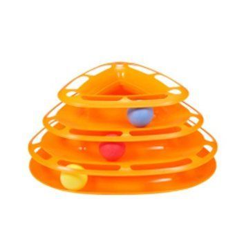 Игрушка для кота Track 3 уровня треугольная Акция Сухой корм Royal Canin Mini Puppy 2кг + 800г в подарок 55674 фото