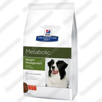 Hill's (Хиллс) Prescription Diet Metabolic Weight Loss&Maintenance Лечебный корм для контроля и снижения веса у собак с курицей, 1,5 кг 42*13 см. 39745 фото