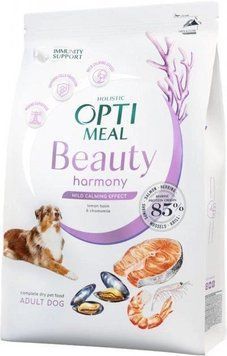 Optimeal Beauty Harmony Сухий корм для собак беззерновий на основі морепродуктів 1.5 кг 68898 фото