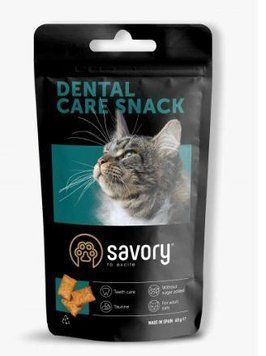 Лакомство SAVORY для кошек Подушечки для здоровья зубов 60 гр 2,72 кг 74335 фото
