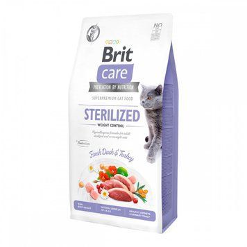 Brit Care Cat Grain-Free Sterilized Sensitive для стерилізованих котів із чутливим травленням 7 кг 62281 фото