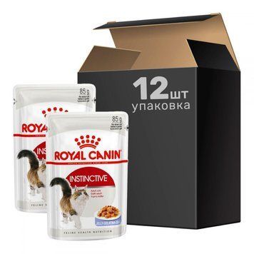 Royal Canin fhn wet inst in jelly 12 шт., консерви для кішок 11488 акція 69775 фото