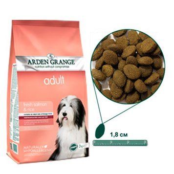 Arden Grange Adult Dog Salmon & Rice для собак з чутливим травленням 6 кг 41743 фото