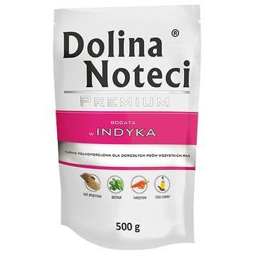 Dolina Noteci Premium консерва для собак Індичка-500г 29416 фото